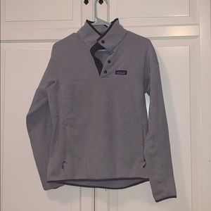 Grey Patagonia pullover